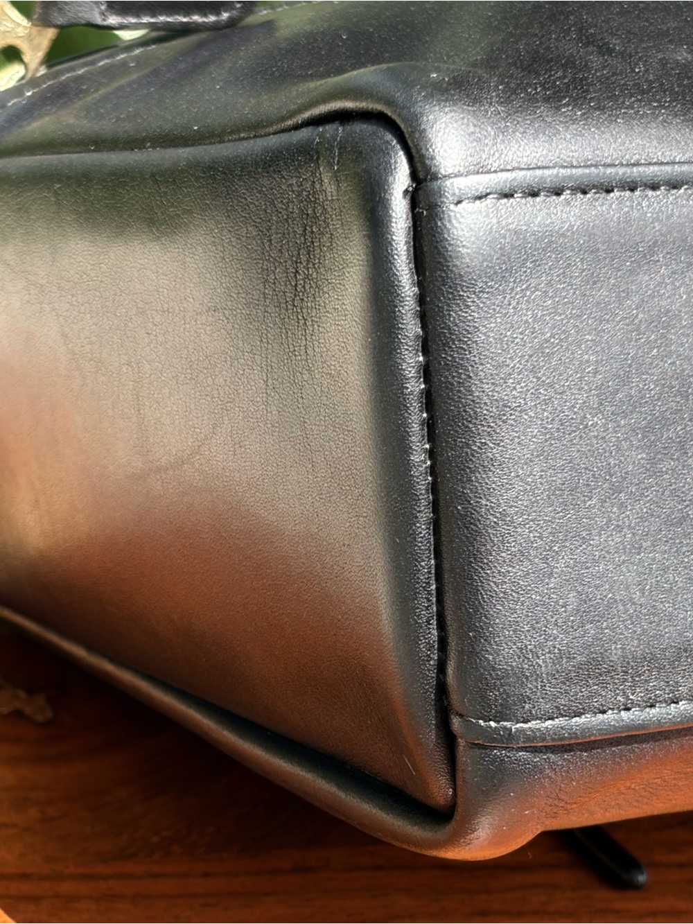 Vintage COACH Matinee Black Leather Rare EUC - Picture 14 of 17